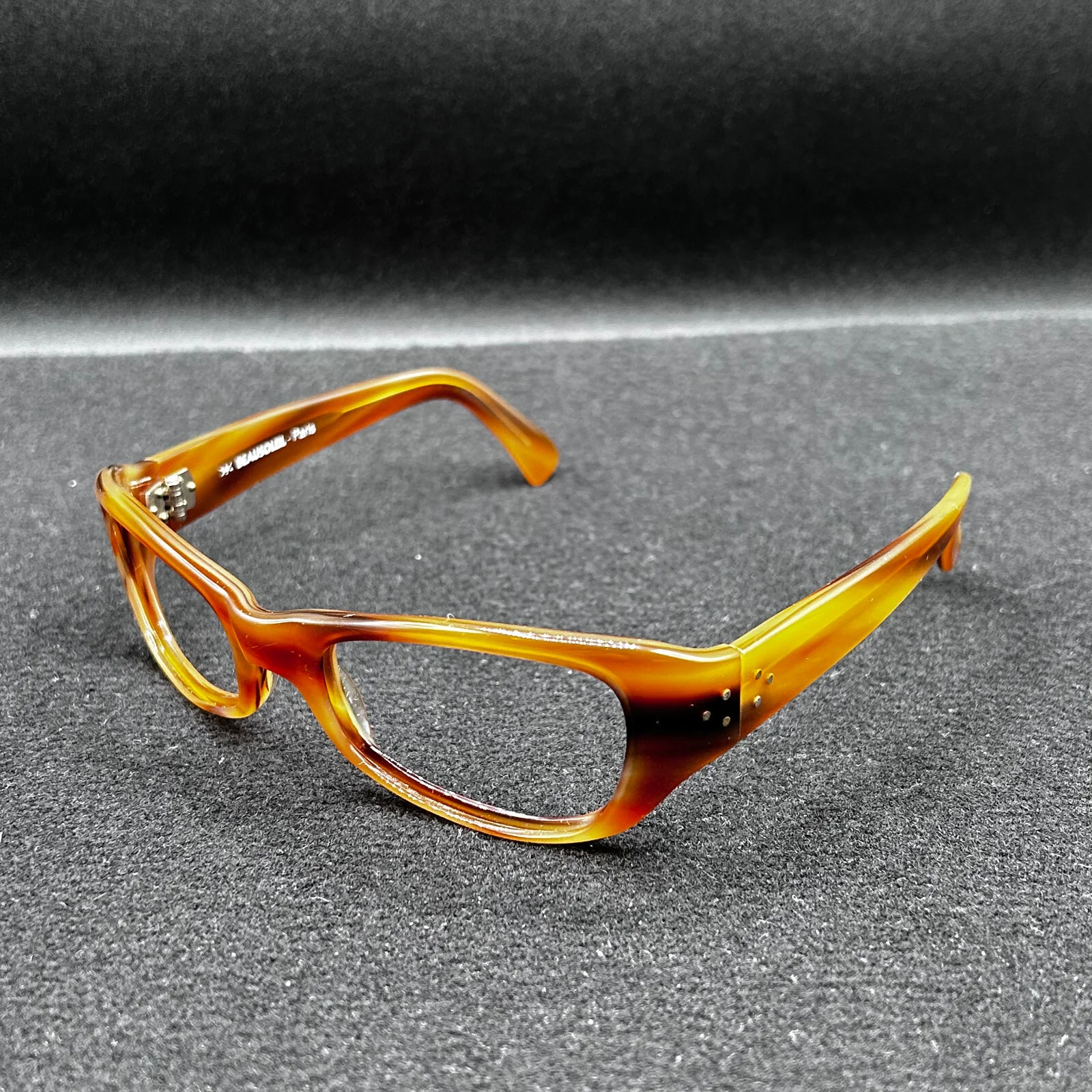 Beausoleil - Paris - Eyeglasses **FRAME ONLY** 191 117 Mother of Pearl - Used 4