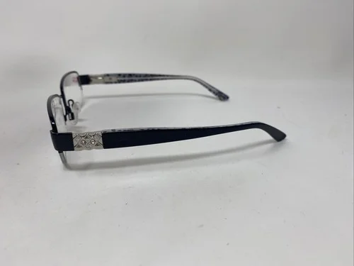 BEBE BB 5061 001 JET BLACK 51/17/130 FLEX HINGE EYEGLASSES FRAME GQ53 3