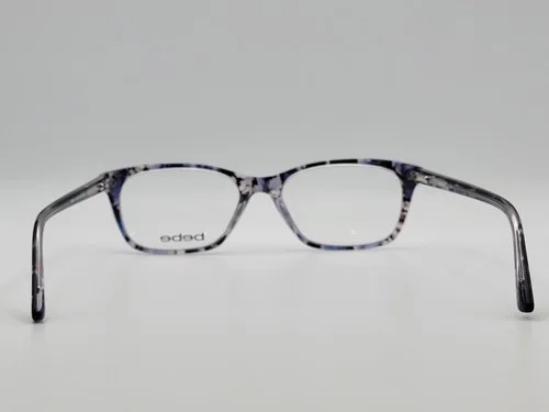 Bebe BB5145 500 Plum Floral Rectangular Eyeglass Frames 53-17-135 4
