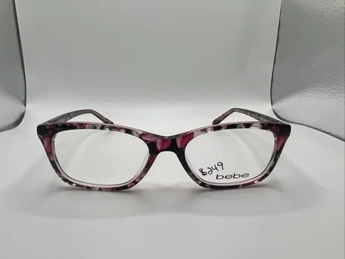 Bebe BB5145 Rose Floral 53/17 135 Pink Women’s Eyeglass Frames E12