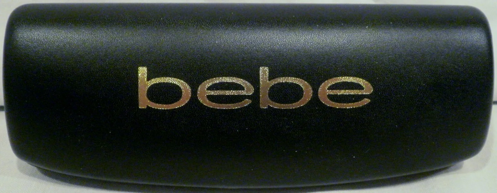 Bebe Black Hard Eye Glasses Eyeglass Sunglasses Case