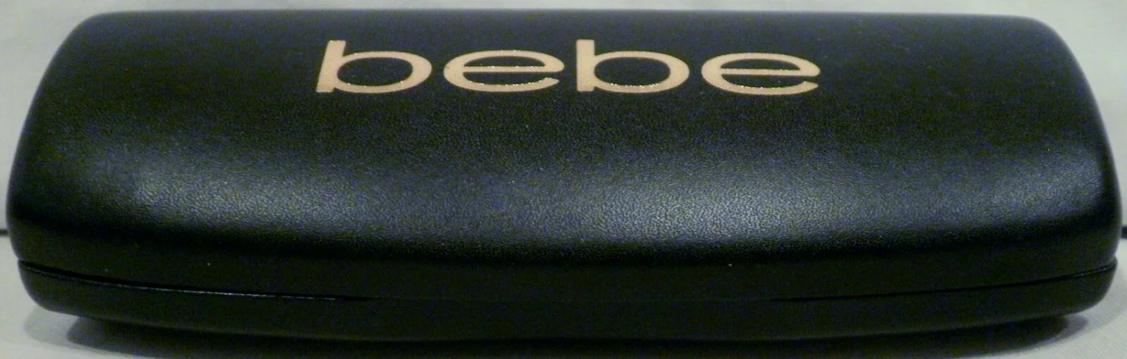 Bebe Black Hard Eye Glasses Eyeglass Sunglasses Case 4