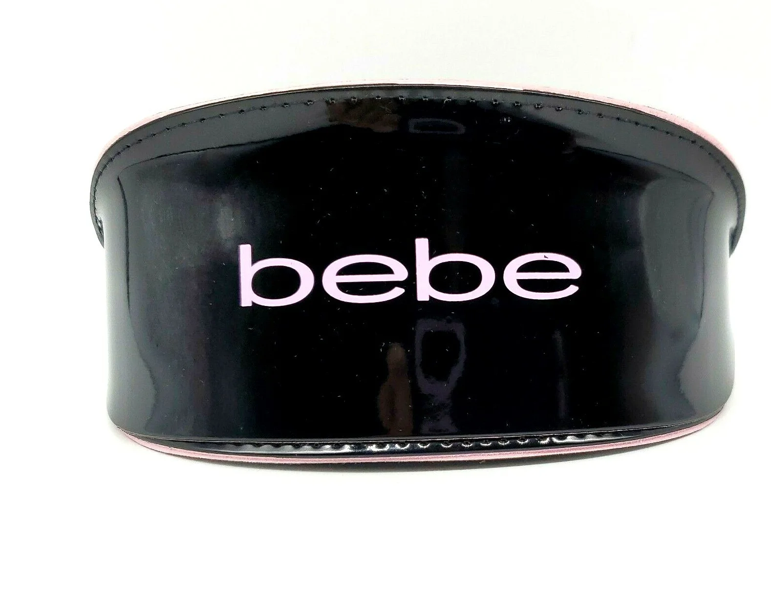 BeBe Black Shiny Patent Vinyl Women 4