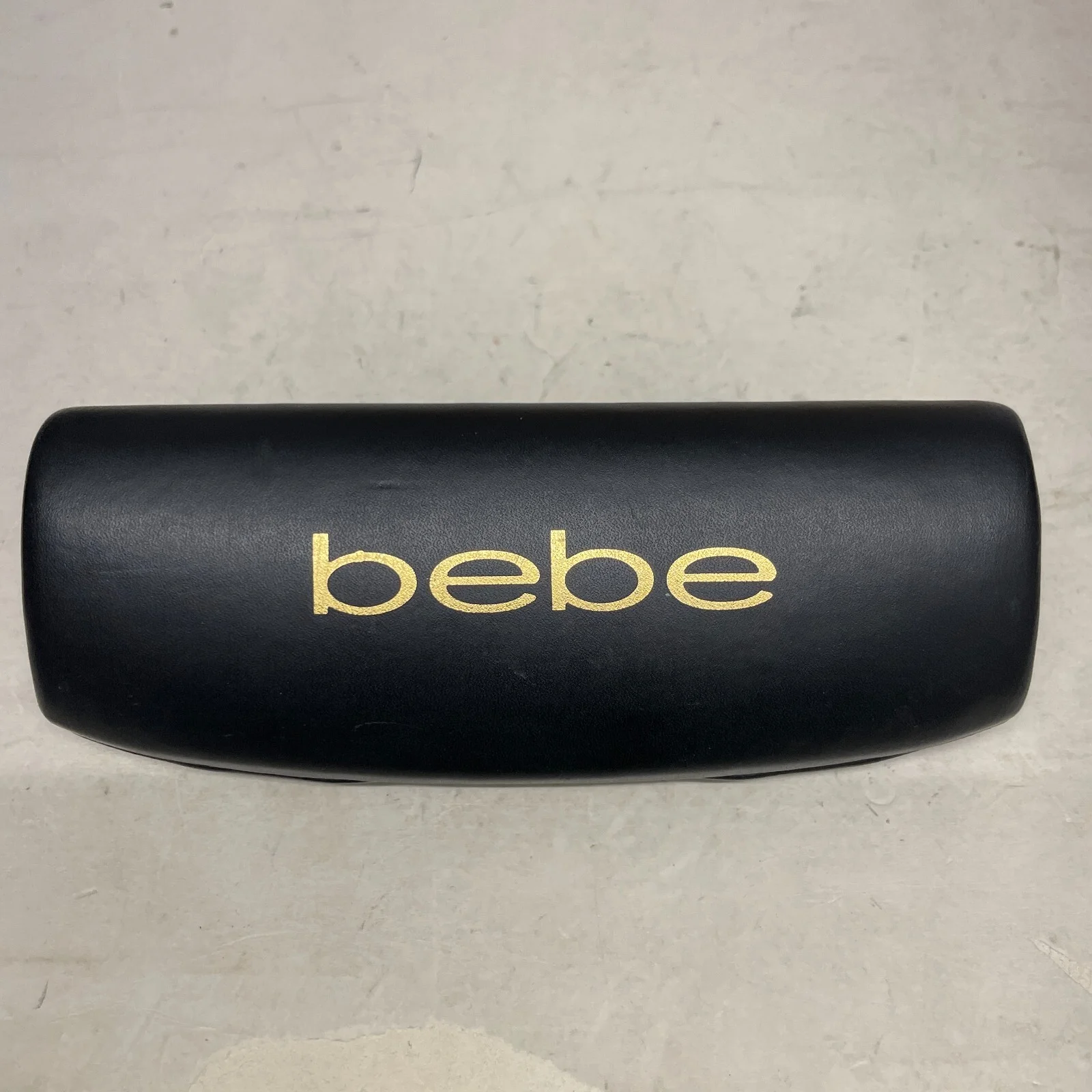 BEBE Designer Hard Black Eyeglass Case