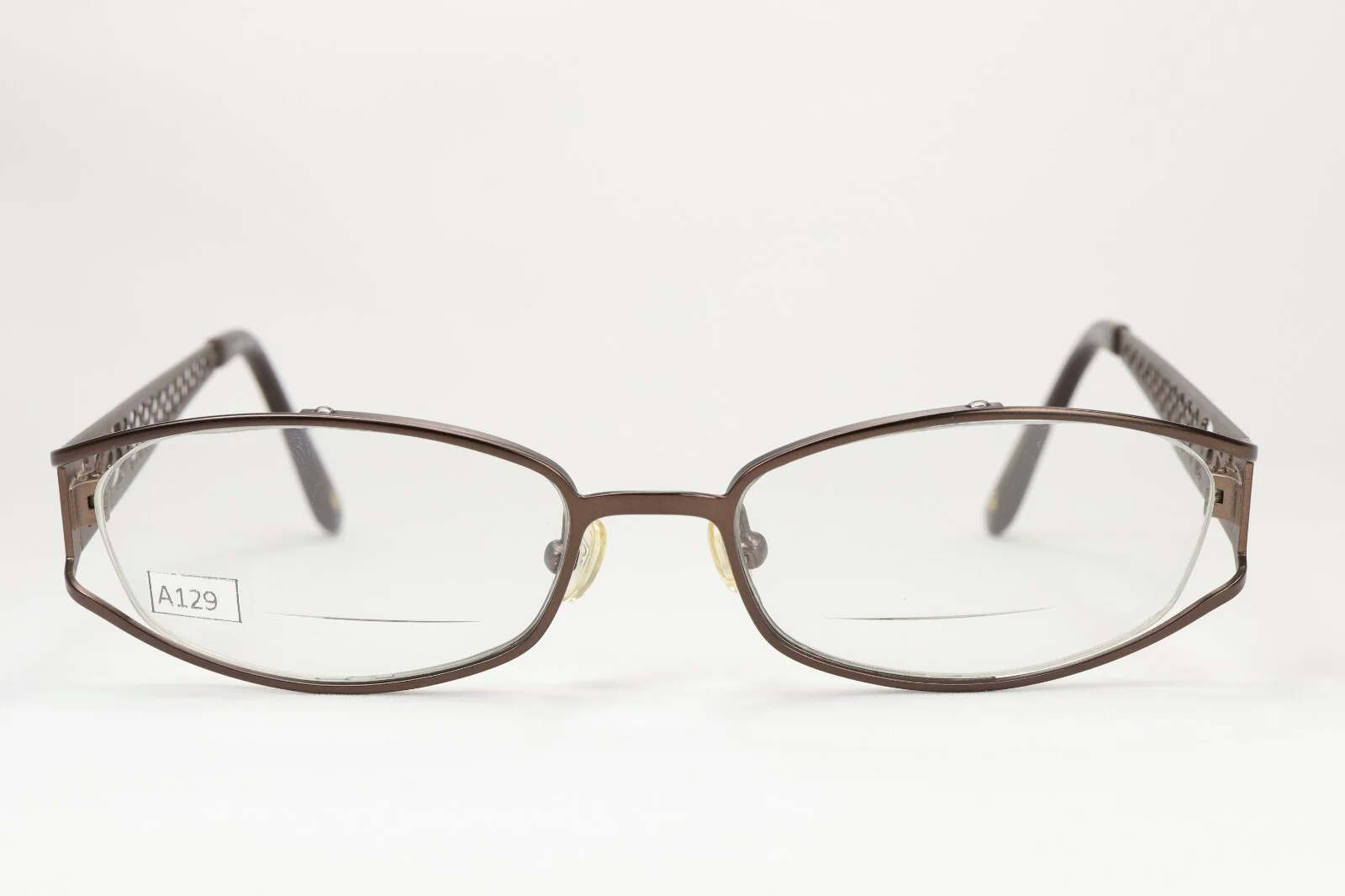 BEBE DREAMY in Brown 51-17-135 Semi Rimless Eyeglass Frames A129 3