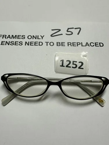 Bebe Eyeglass Frames Chica Black Pearl 52 15 135mm Full Rim Cat Eye 2