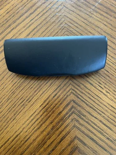 BEBE Eyeglass Sunglass Case Black Faux Leather Hard Clamshell CASE ONLY 2