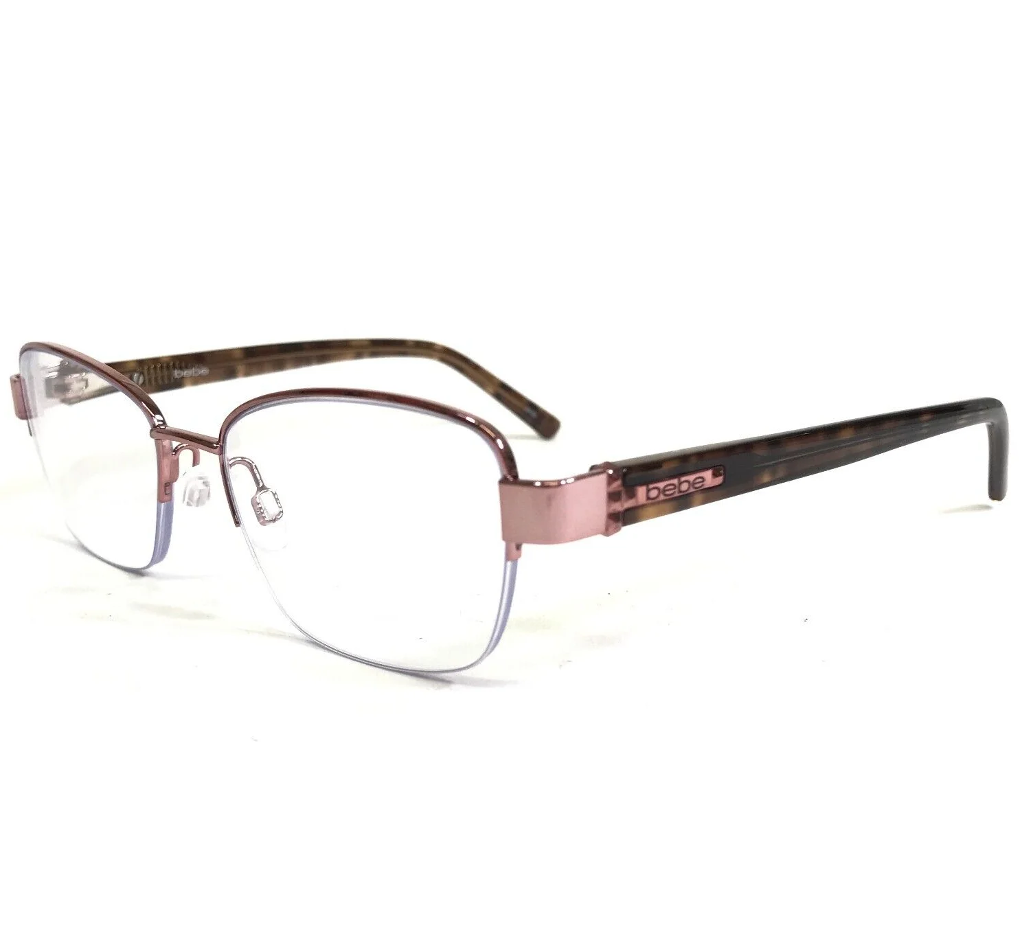 Bebe Eyeglasses Frames BB5127 708 Tough Cookie Rose Gold Tortoise 51-17-140