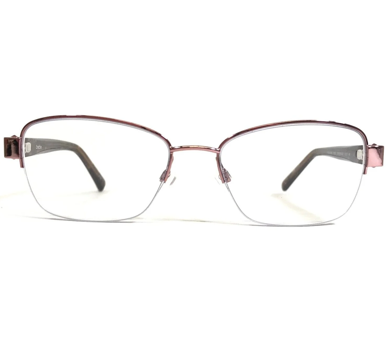 Bebe Eyeglasses Frames BB5127 708 Tough Cookie Rose Gold Tortoise 51-17-140 2