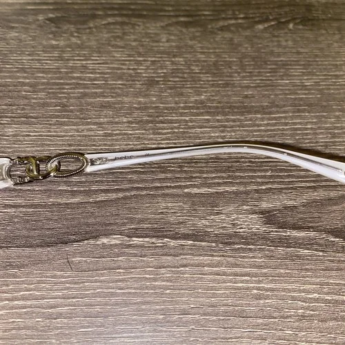 bebe eyeglasses frames women Bangles BB5022 Jet 135 5/11 Very Nice! With Case! 4
