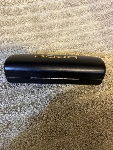 Bebe Sunglass Eyeglasses Case Black Hard Clam Shell Sun Glass Eye Glass 4