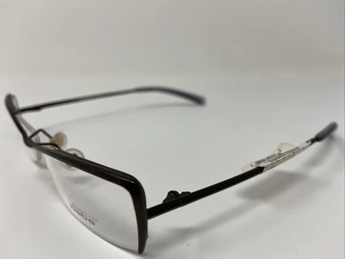 Bebe Women’s Eyeglasses Frame Half Rim Siren Raisin Pruple Black 50-14-135 GQ03 2