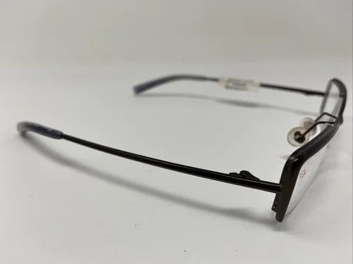 Bebe Women’s Eyeglasses Frame Half Rim Siren Raisin Pruple Black 50-14-135 GQ03 3
