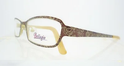 Bellagio B 487 C02 50-18 Eyeglass Optical Frames Glasses New 4