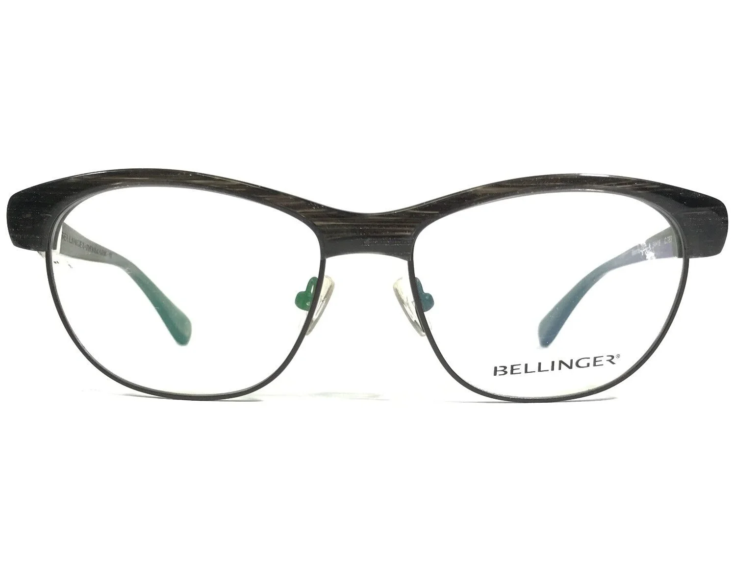 Bellinger Bounce-JFK2 C.783 Eyeglasses Frames Black Green Square 54-16-135