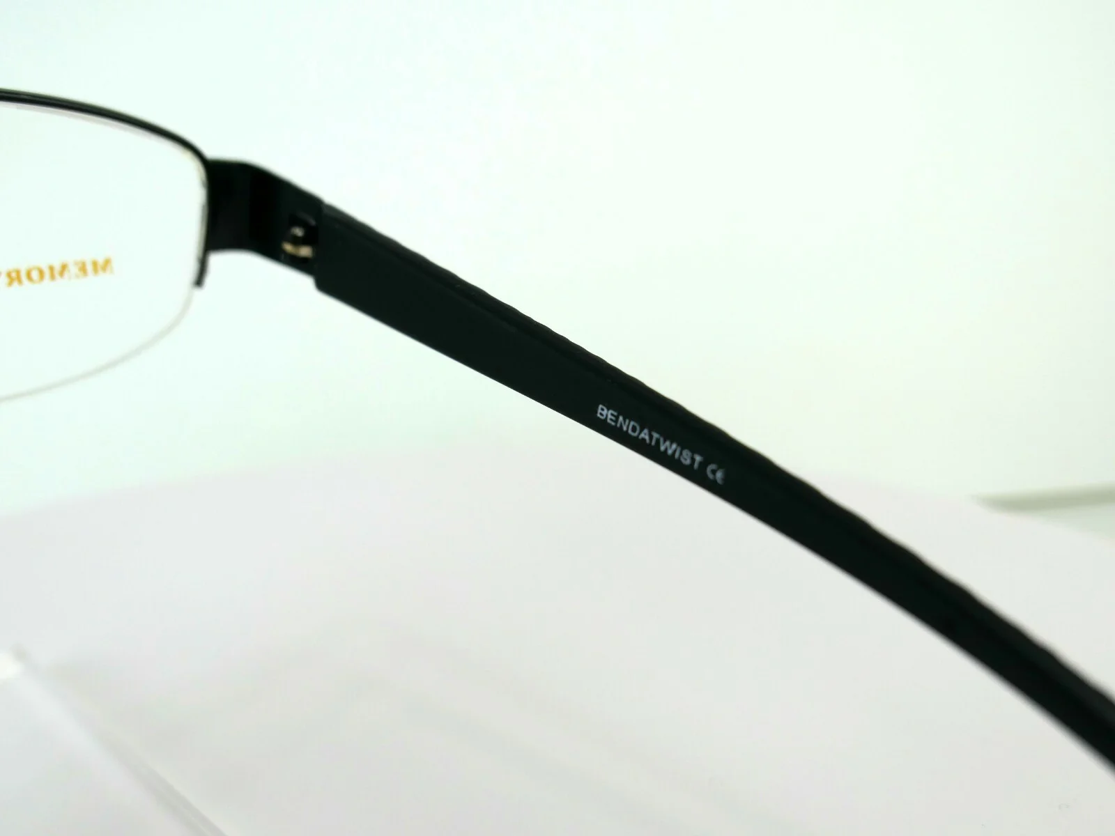 BEND-A-TWIST M-02 Black 51-19-138 mm MEMORY TITANIUM Eyeglass Frame 4