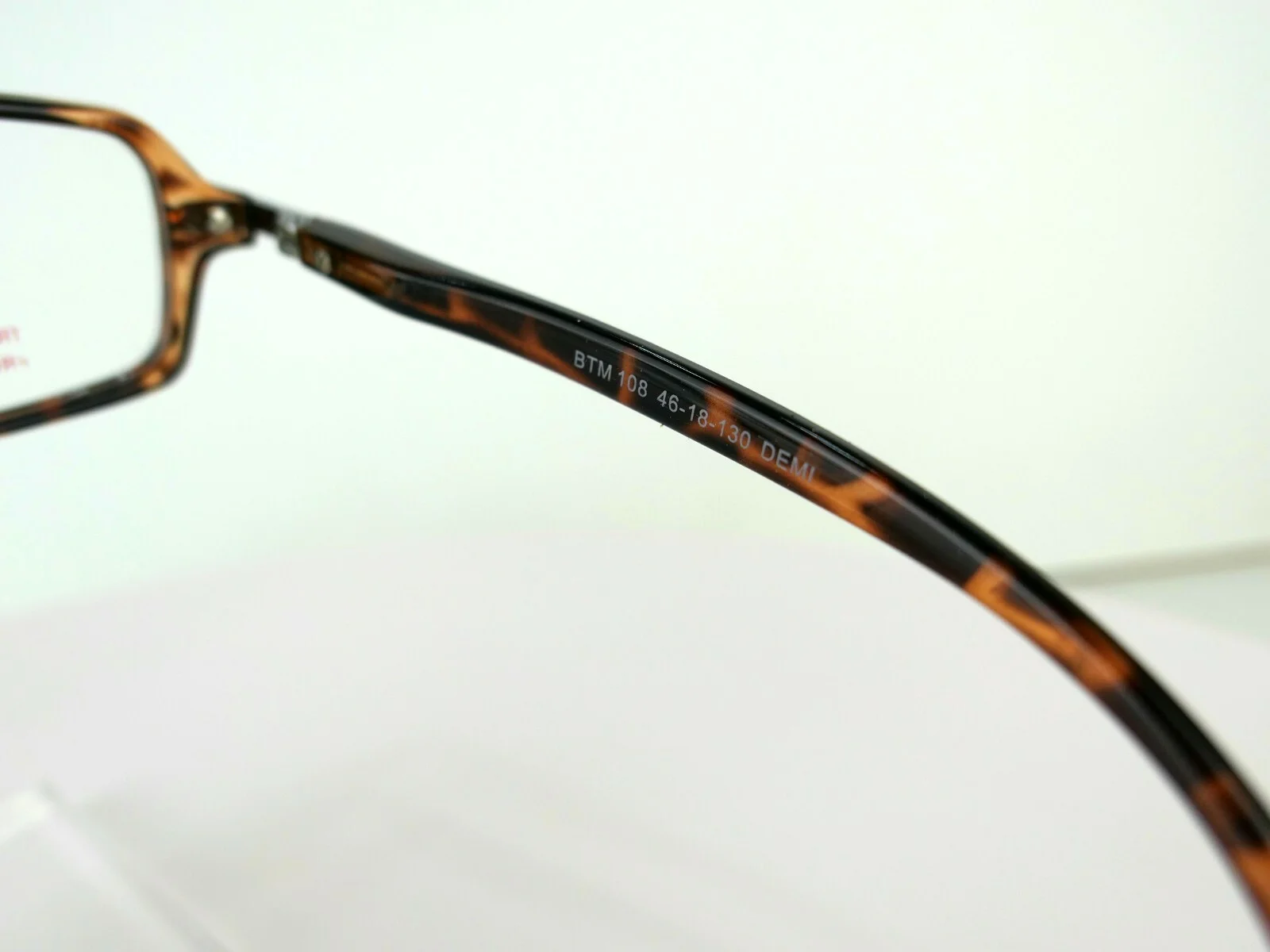 BEND-A-TWIST M-108 Havana 46-18-130 mm Flex Hinge Eyeglass Frame 4