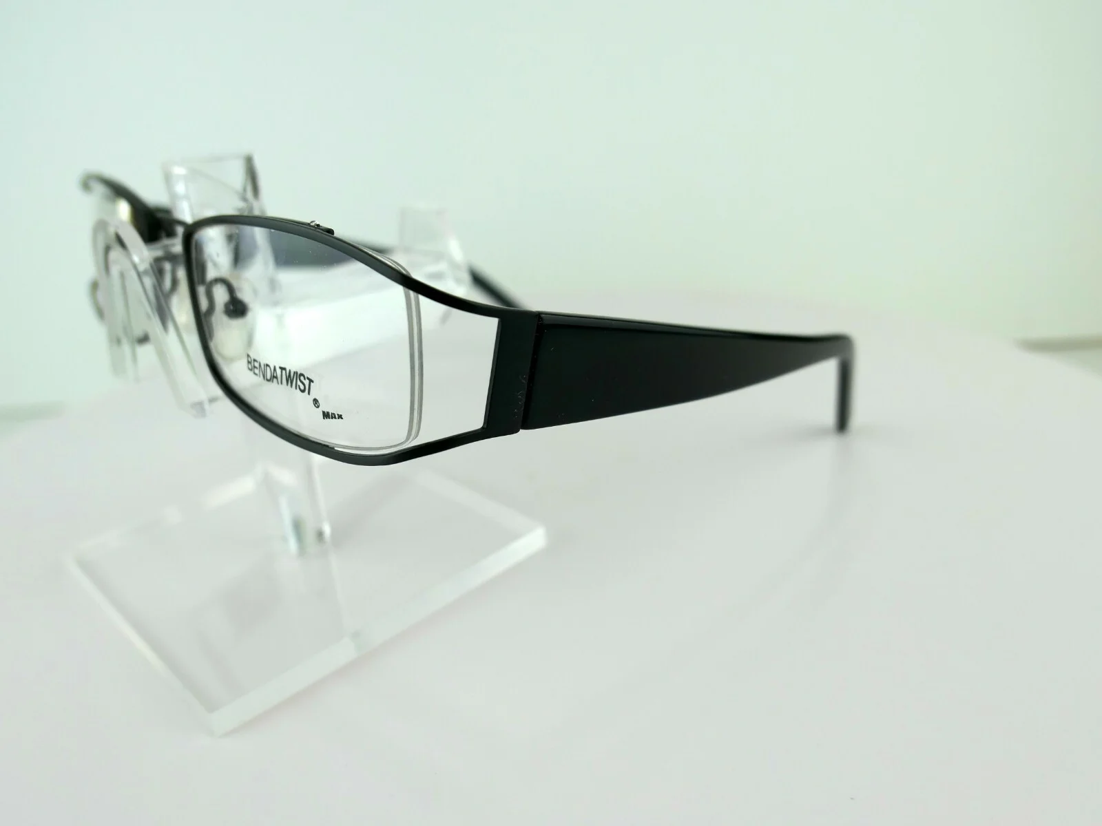 BEND-A-TWIST M-11 Black 51-18-138 mm MEMORY TITANIUM Eyeglass Frame 2