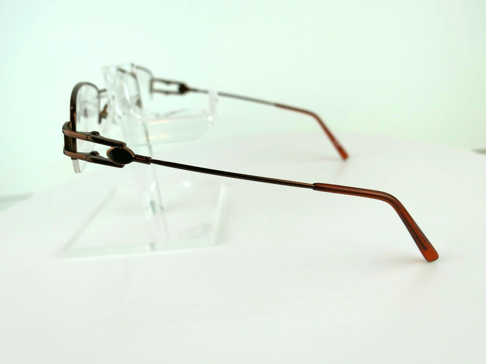 BEND-A-TWIST M-13 Brown 50-18-135 mm MEMORY TITANIUM Eyeglass Frame 3