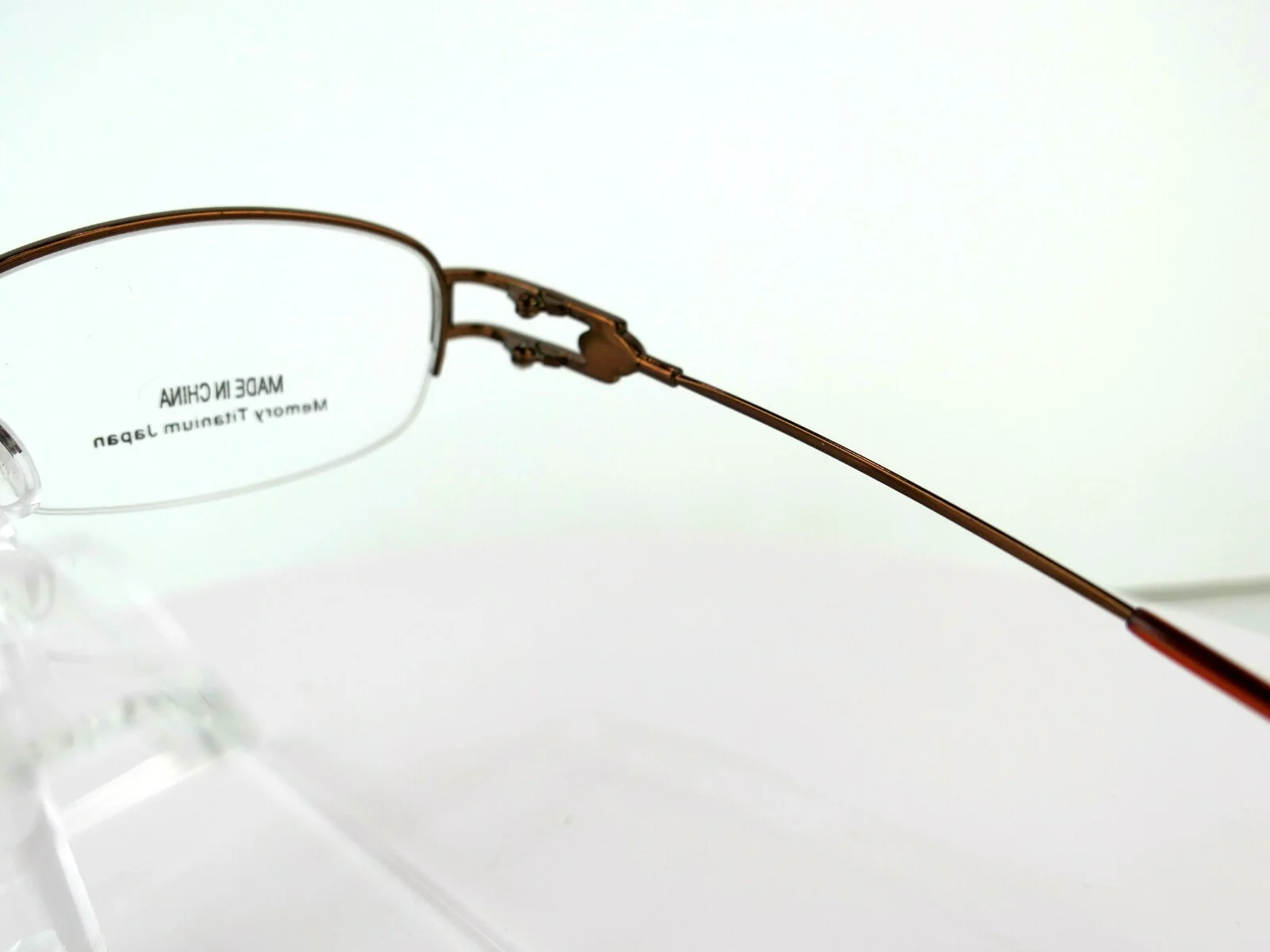 BEND-A-TWIST M-13 Brown 50-18-135 mm MEMORY TITANIUM Eyeglass Frame 4