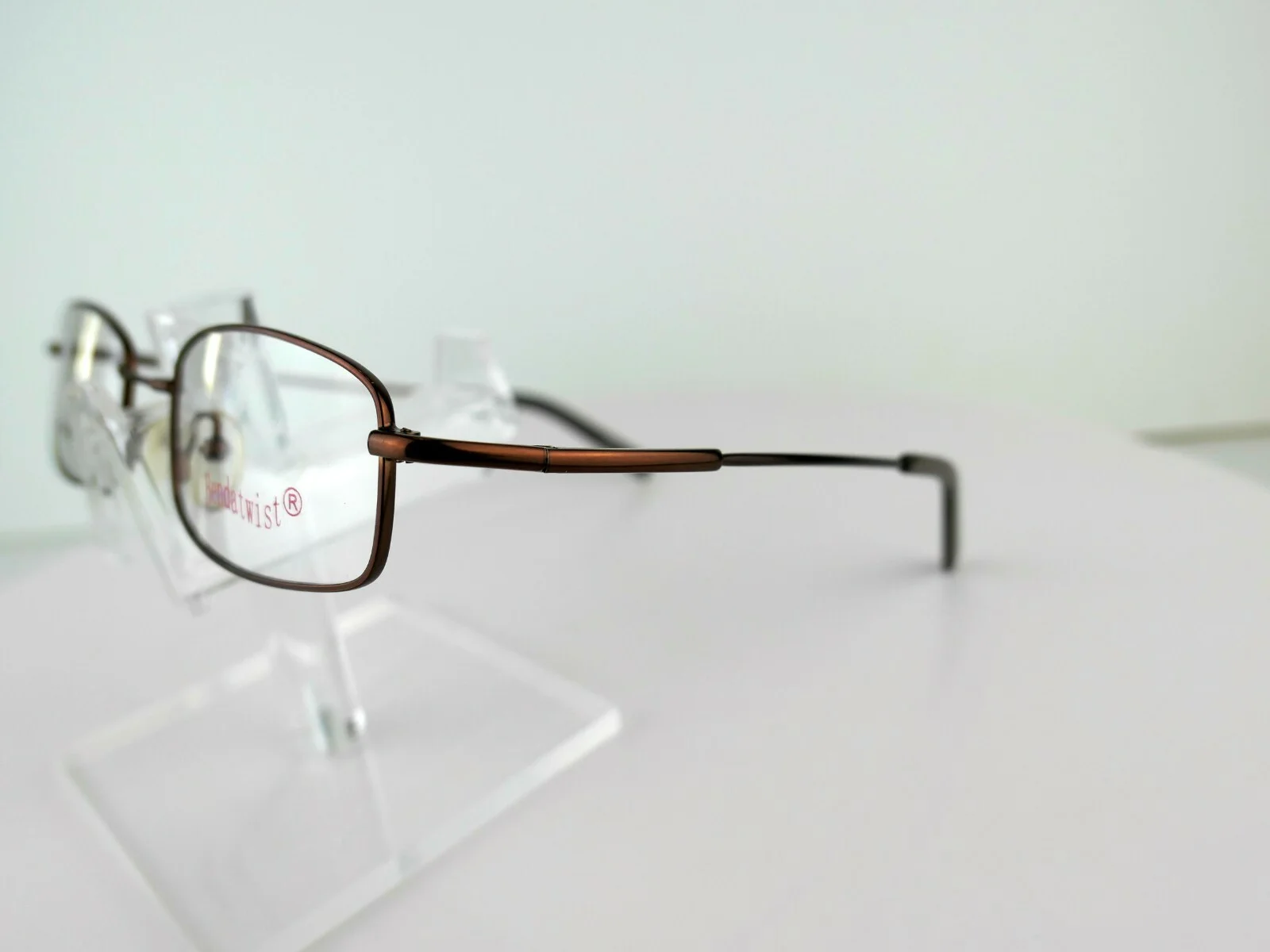 BEND-A-TWIST M-310 Brown 49-19-140 mm MEMORY TITANIUM Eyeglass Frame 2