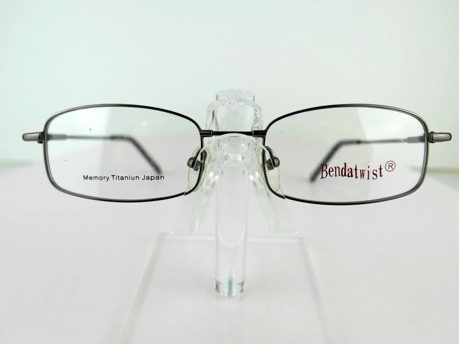 BEND-A-TWIST M-310 Gunmetal 49-19-140 mm MEMORY TITANIUM Eyeglass Frame