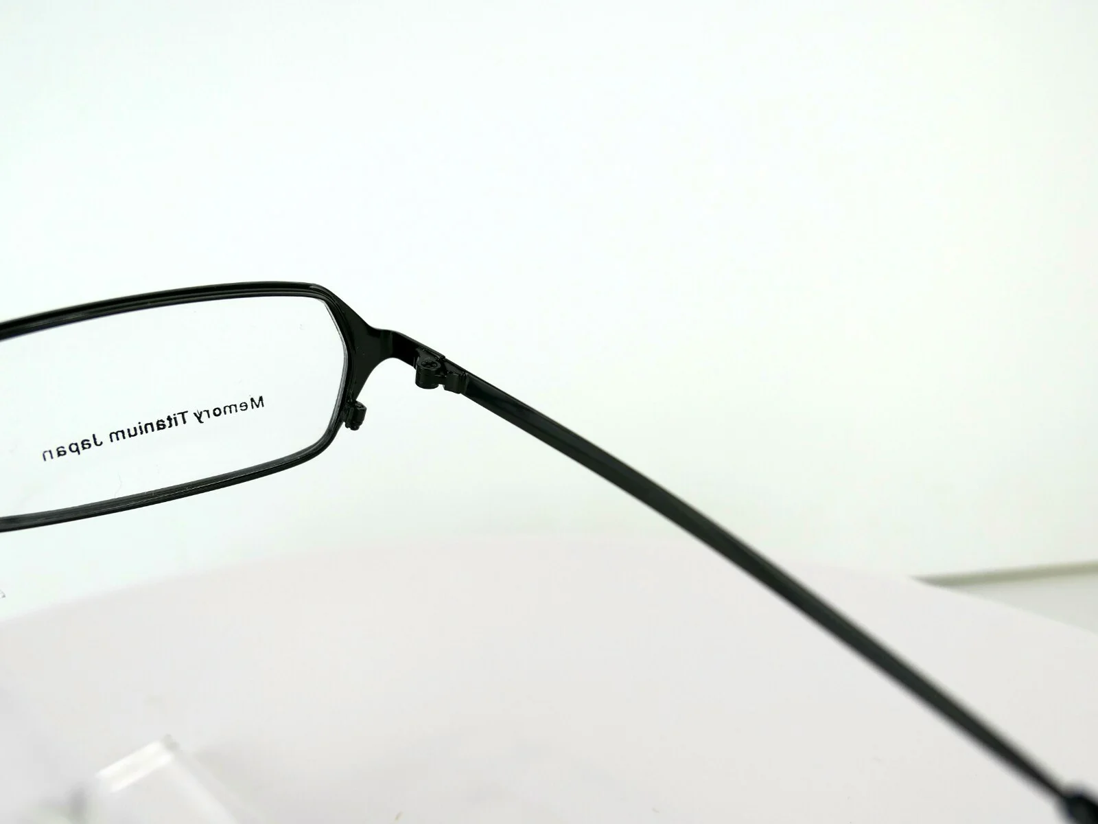 BEND-A-TWIST M-324 Black 51-17-140 mm MEMORY TITANIUM Eyeglass Frame 4