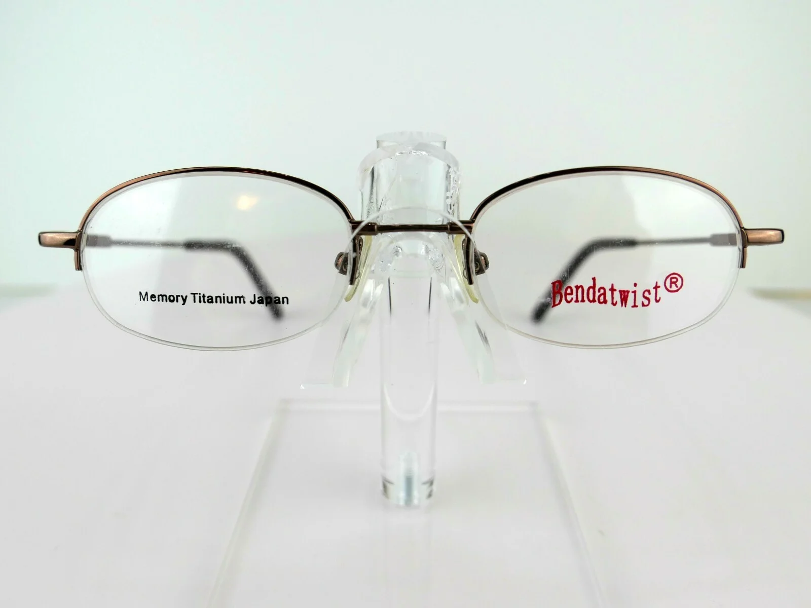 BEND-A-TWIST M-343 Copper 45-18-130 mm MEMORY TITANIUM Eyeglass Frame