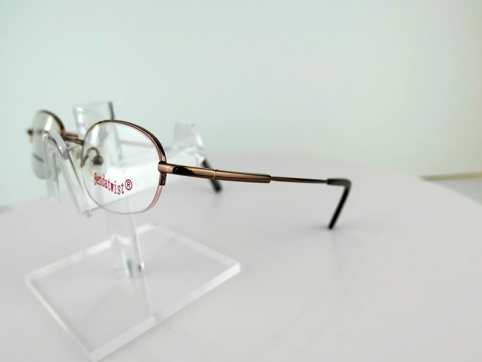 BEND-A-TWIST M-343 Copper 45-18-130 mm MEMORY TITANIUM Eyeglass Frame 2