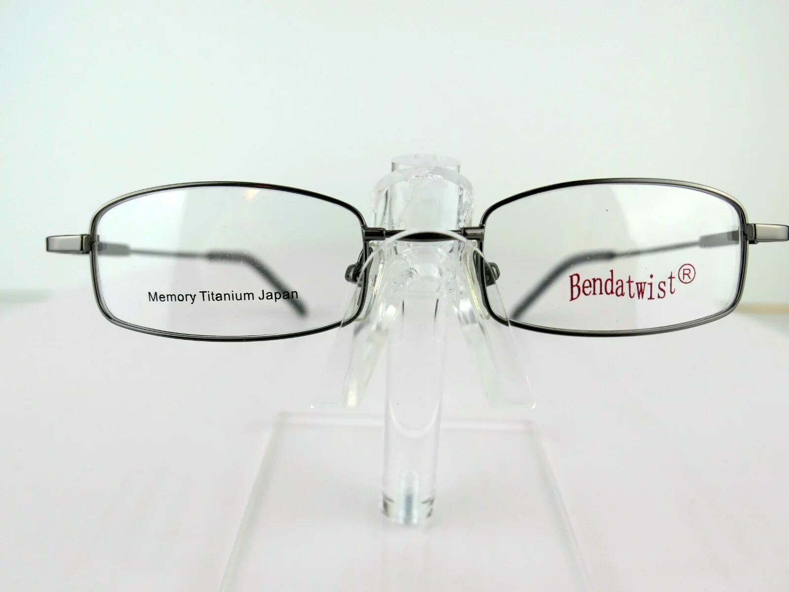 BEND-A-TWIST M-348 Gunmetal 46-19-130 mm MEMORY TITANIUM Eyeglass Frame