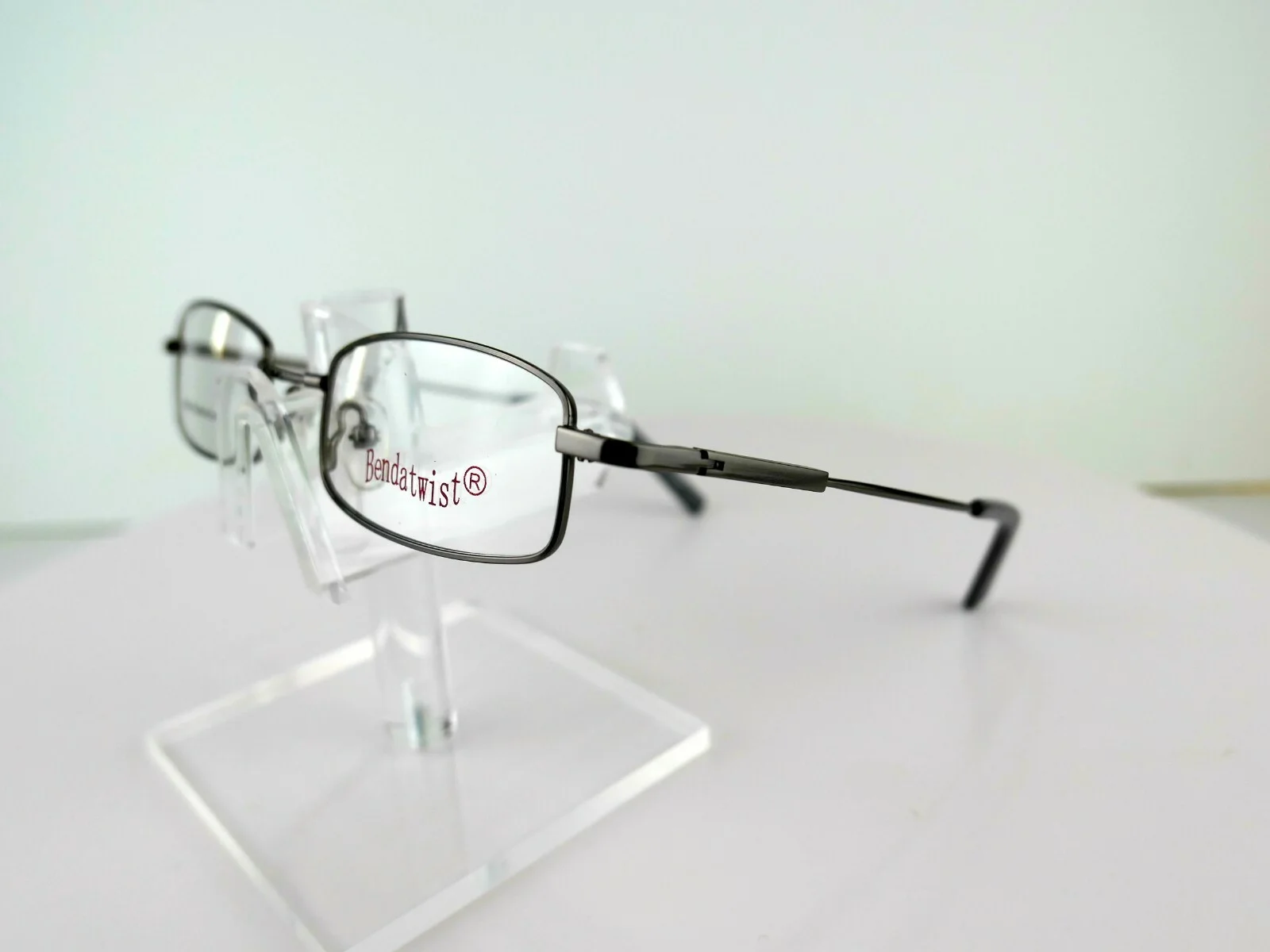 BEND-A-TWIST M-348 Gunmetal 46-19-130 mm MEMORY TITANIUM Eyeglass Frame 2