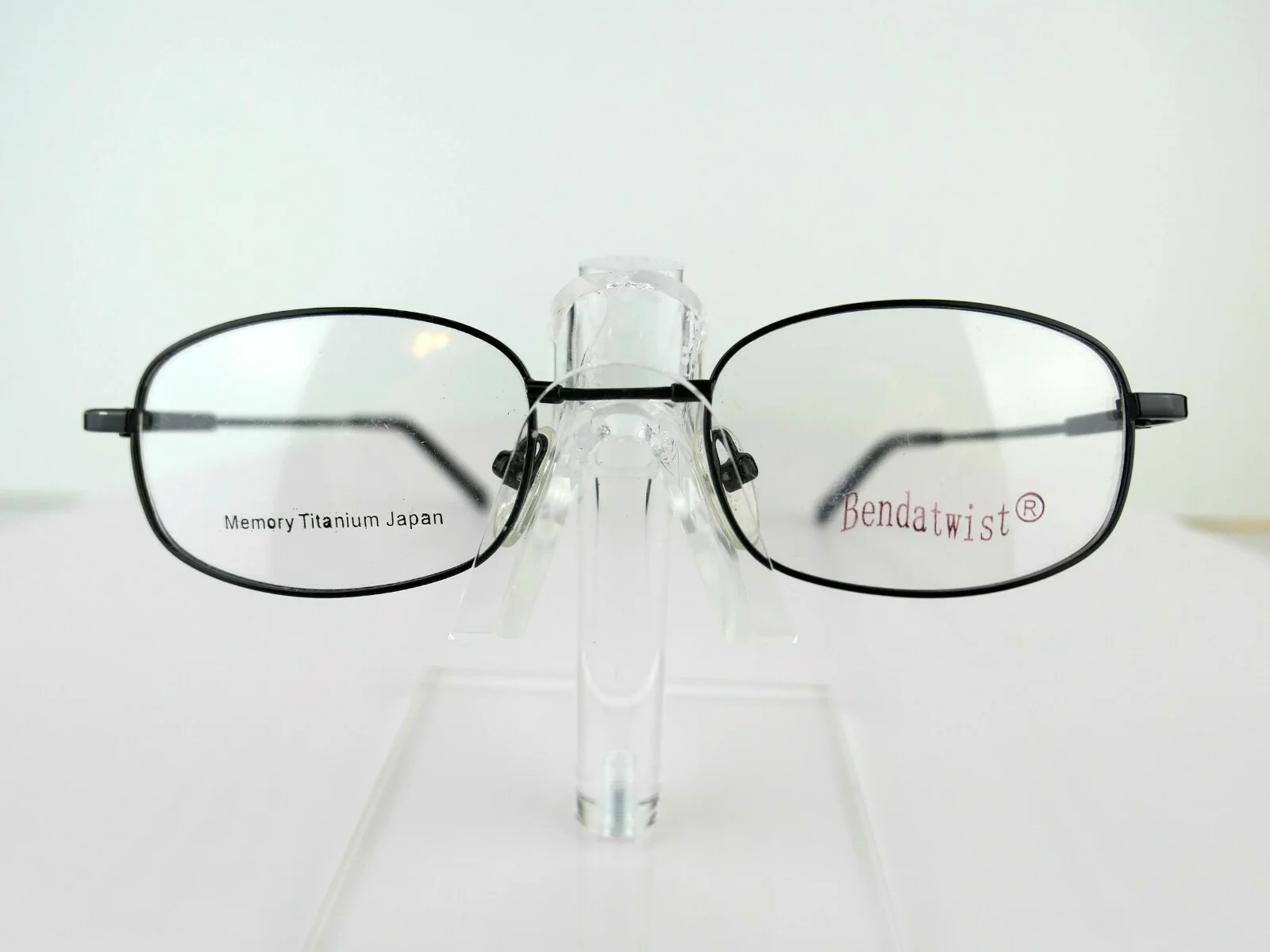 BEND-A-TWIST M-351 Black 46-19-140 mm MEMORY TITANIUM Eyeglass Frame