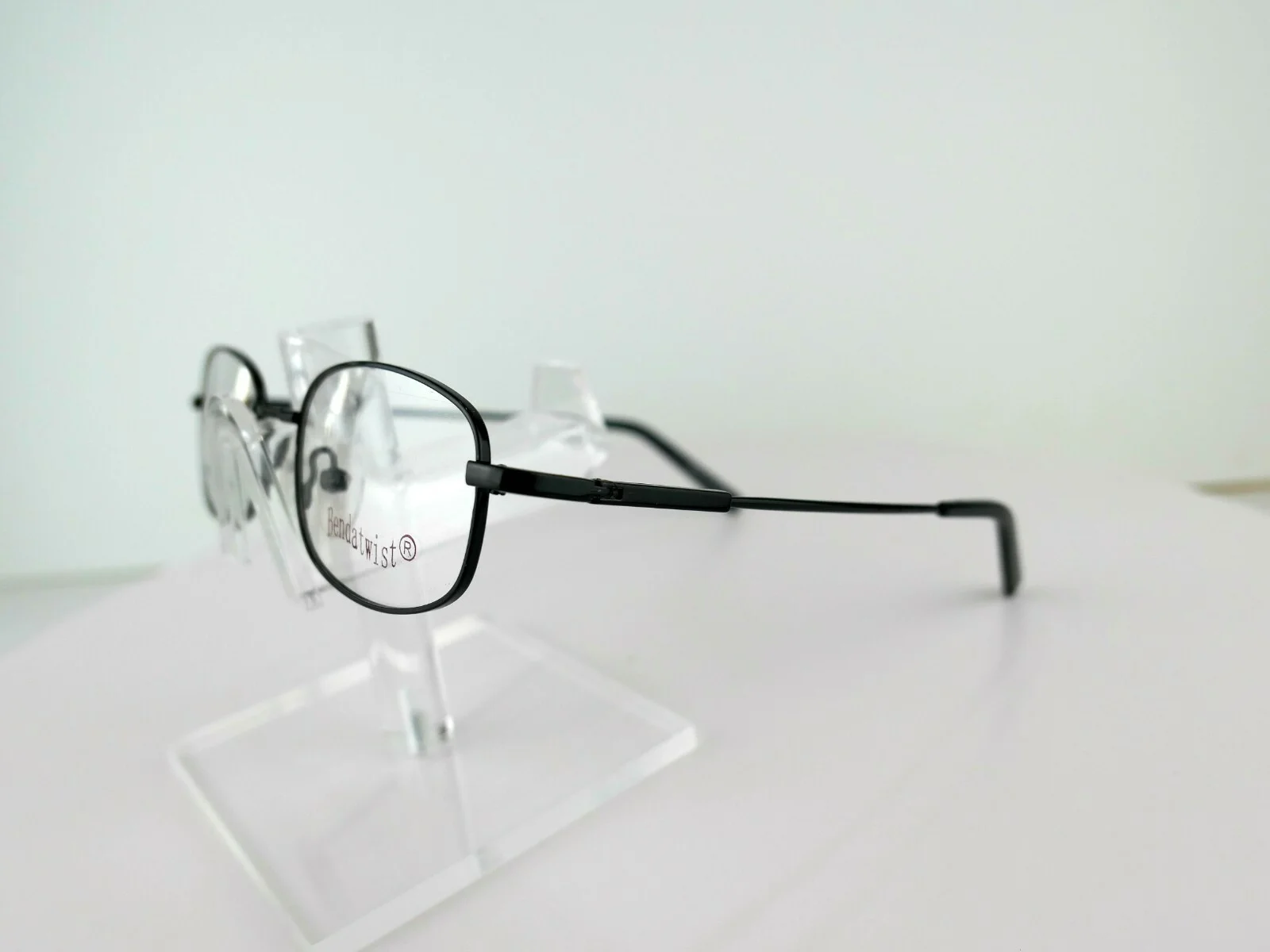 BEND-A-TWIST M-351 Black 46-19-140 mm MEMORY TITANIUM Eyeglass Frame 2