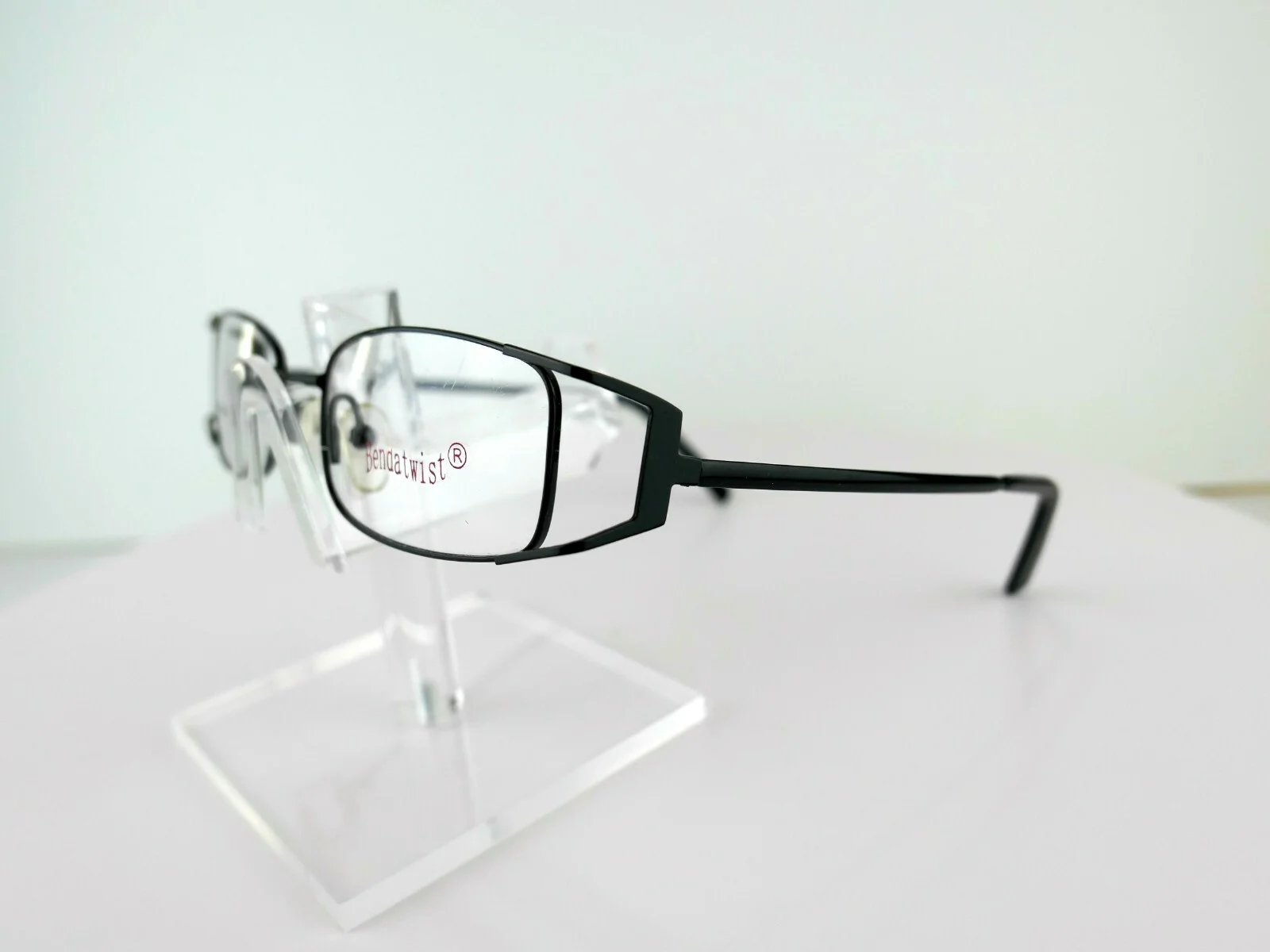 BEND-A-TWIST M-353 Black 51-17-135 mm MEMORY TITANIUM Eyeglass Frame 2