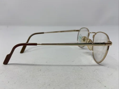 Benetton Italy BOSTON 10 48-16-140 Red/Gold Metal Full Rim Eyeglasses Frame DR93 4