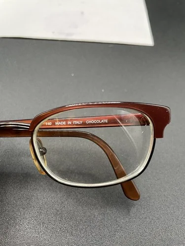 BERDEL SFEROFLEX PAT NEWTON EYEGLASSES FRAMES 51-19-140 ITALY CHOCOLATE 2