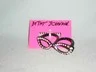 Betsey Johnson ~ Paris Eyeglasses Cat Eye Glasses Double Finger Ring ~ 2