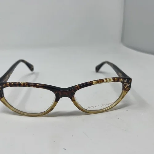 Betsy Johnson vintage hearts BJ0135 53/16 brn womens eyegkass frames k50