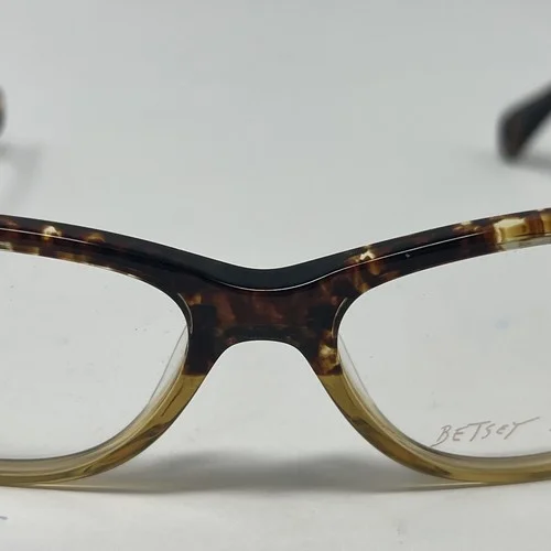 Betsy Johnson vintage hearts BJ0135 53/16 brn womens eyegkass frames k50 3