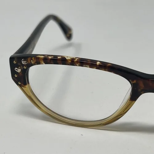 Betsy Johnson vintage hearts BJ0135 53/16 brn womens eyegkass frames k50 4