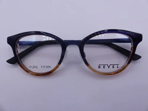BEVEL 2545 CORCOVADO PURPLE TORTOISE GRADIENT WOMENS EYEGLASSES FRAMES SIZE 47-1