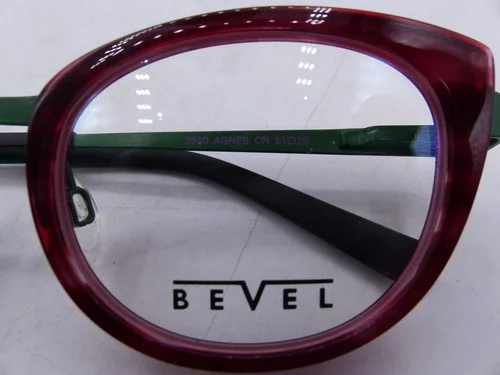 BEVEL 2550 AGNES CLARET WOMENS EYEGLASSES FRAMES SIZE 51-20-140 2