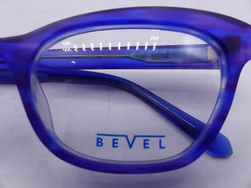 BEVEL 3687 AMELIA ORCHID/ROYAL BLUE WOMENS EYEGLASSES FRAMES SIZE 52-17-135 2