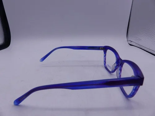 BEVEL 3687 AMELIA ORCHID/ROYAL BLUE WOMENS EYEGLASSES FRAMES SIZE 52-17-135 4
