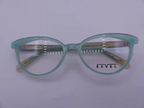 BEVEL 3712 SANDAWN 20 PASTEL GREEN WOMENS EYEGLASSES FRAMES SIZE 51-17-135
