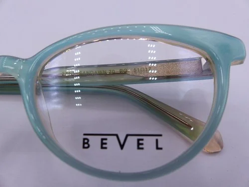 BEVEL 3712 SANDAWN 20 PASTEL GREEN WOMENS EYEGLASSES FRAMES SIZE 51-17-135 2