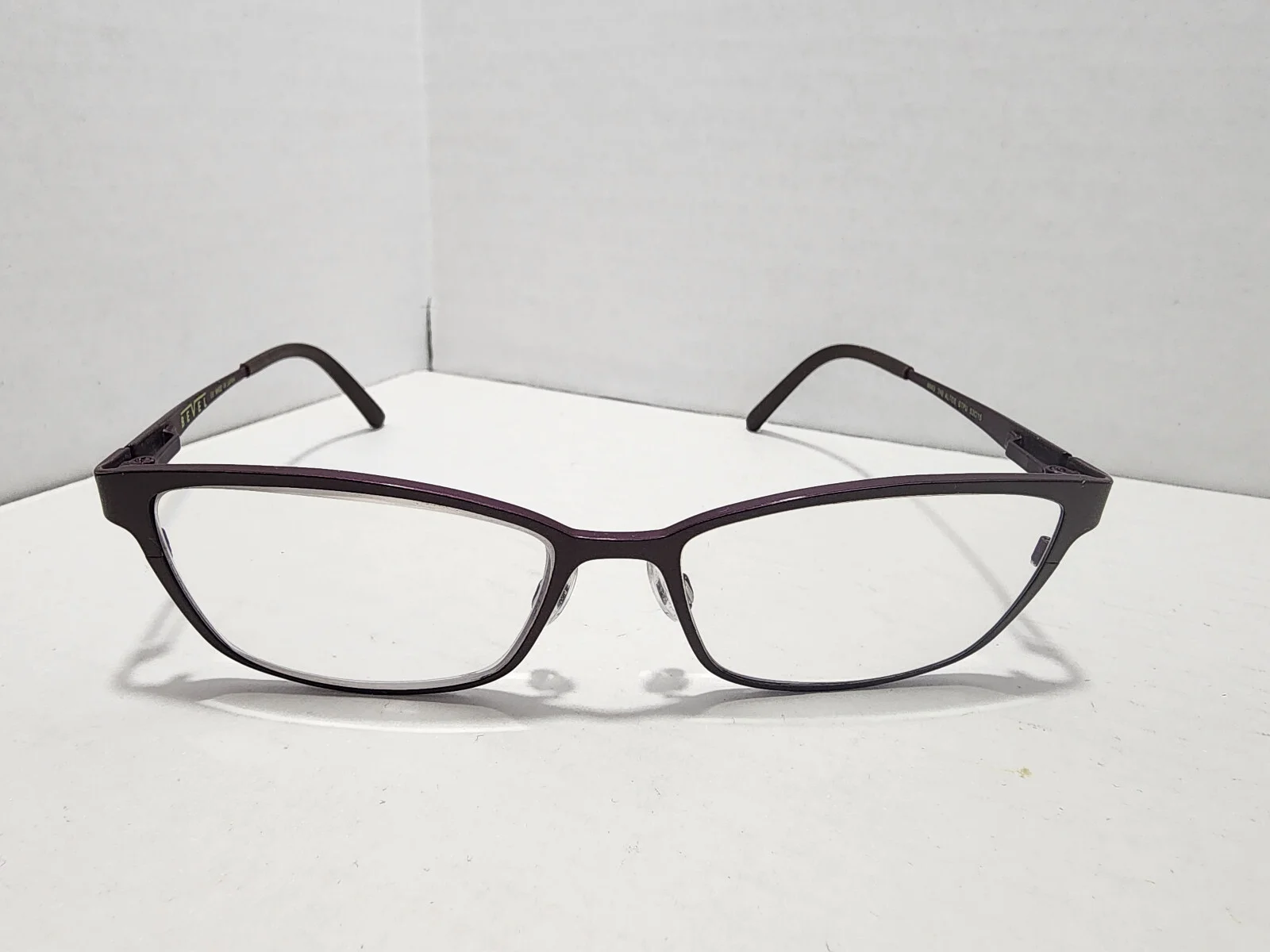Bevel 8683 The Altos Brown Purple Metal Eyeglasses Frames Only 53[]15 130 Japan