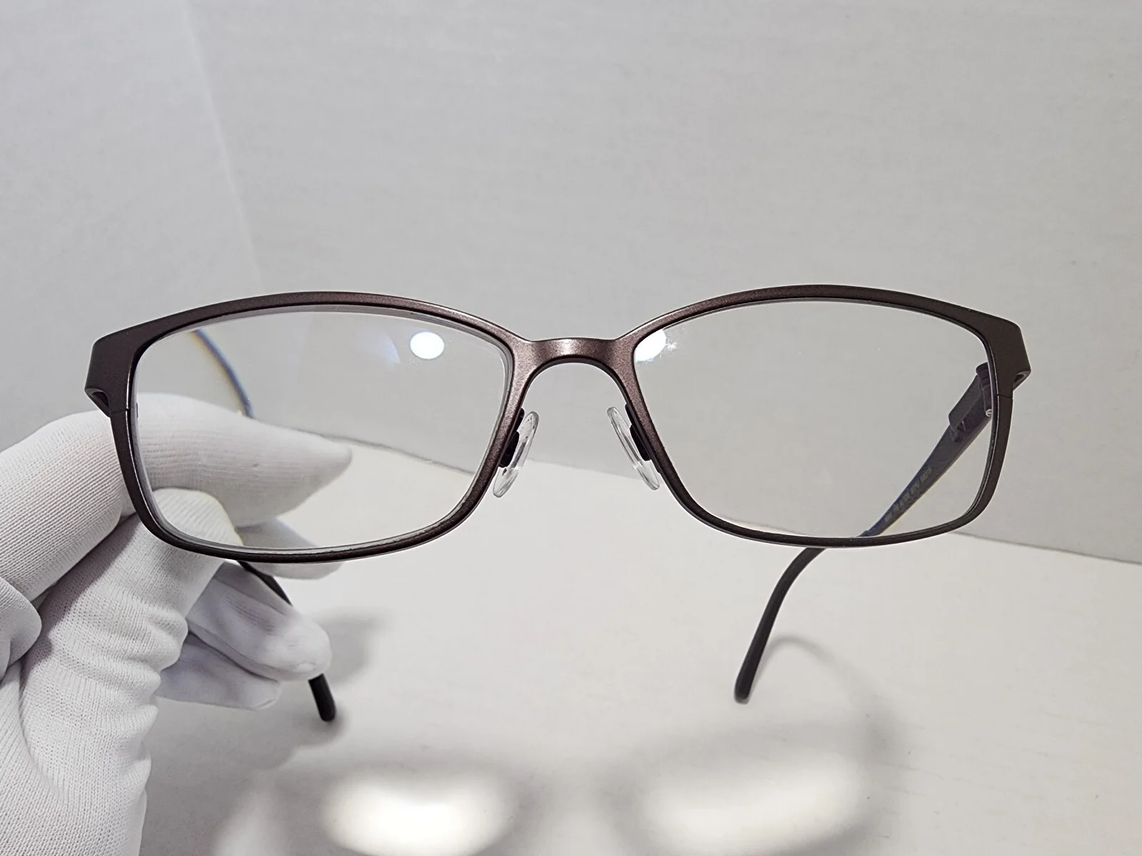 Bevel 8683 The Altos Brown Purple Metal Eyeglasses Frames Only 53[]15 130 Japan 2