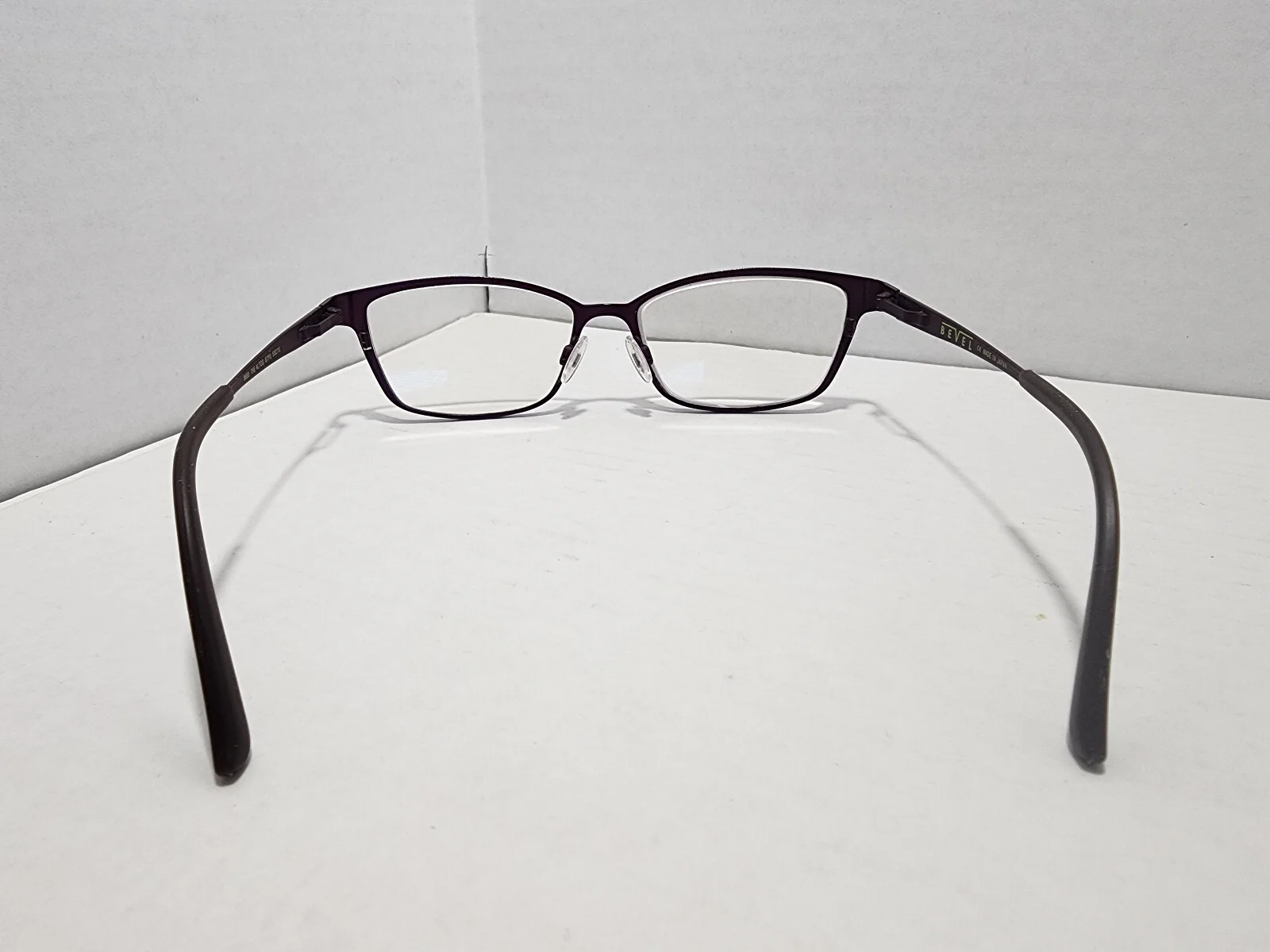 Bevel 8683 The Altos Brown Purple Metal Eyeglasses Frames Only 53[]15 130 Japan 4