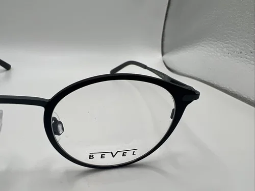 BEVEL 8719 HELENE 20 BCSB 46/20 Black Pure Titan Men’s Frames PC73 2